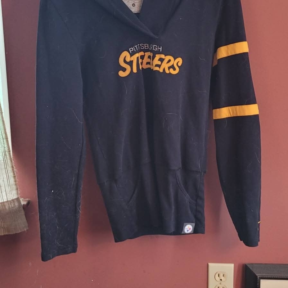 Pittsburgh Steelers Black and Yellow Hoodie